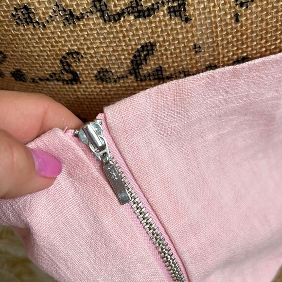 NWOT Bec & Bridge Bonnie Ramie Twist Front Cropped Tank Top in Peony size 10 - Picture 11 of 13